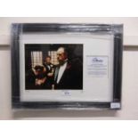 A framed and glazed limited edition photographic artwork 'Marlon Brando In The Godfather' 123/2500