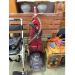 A Bissell carpet cleaner