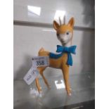 A mid-20th century PVC Babycham Bambi