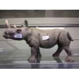 A Country Artists model of a rhinoceros