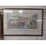 A framed and glazed limited edition Sturgeon print signed in pencil