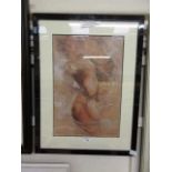 A framed and glazed limited edition print 'Daydreaming' signed Gary Benfield