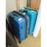 +VAT Two blue suitcases