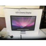 A boxed LED cinema display by Apple