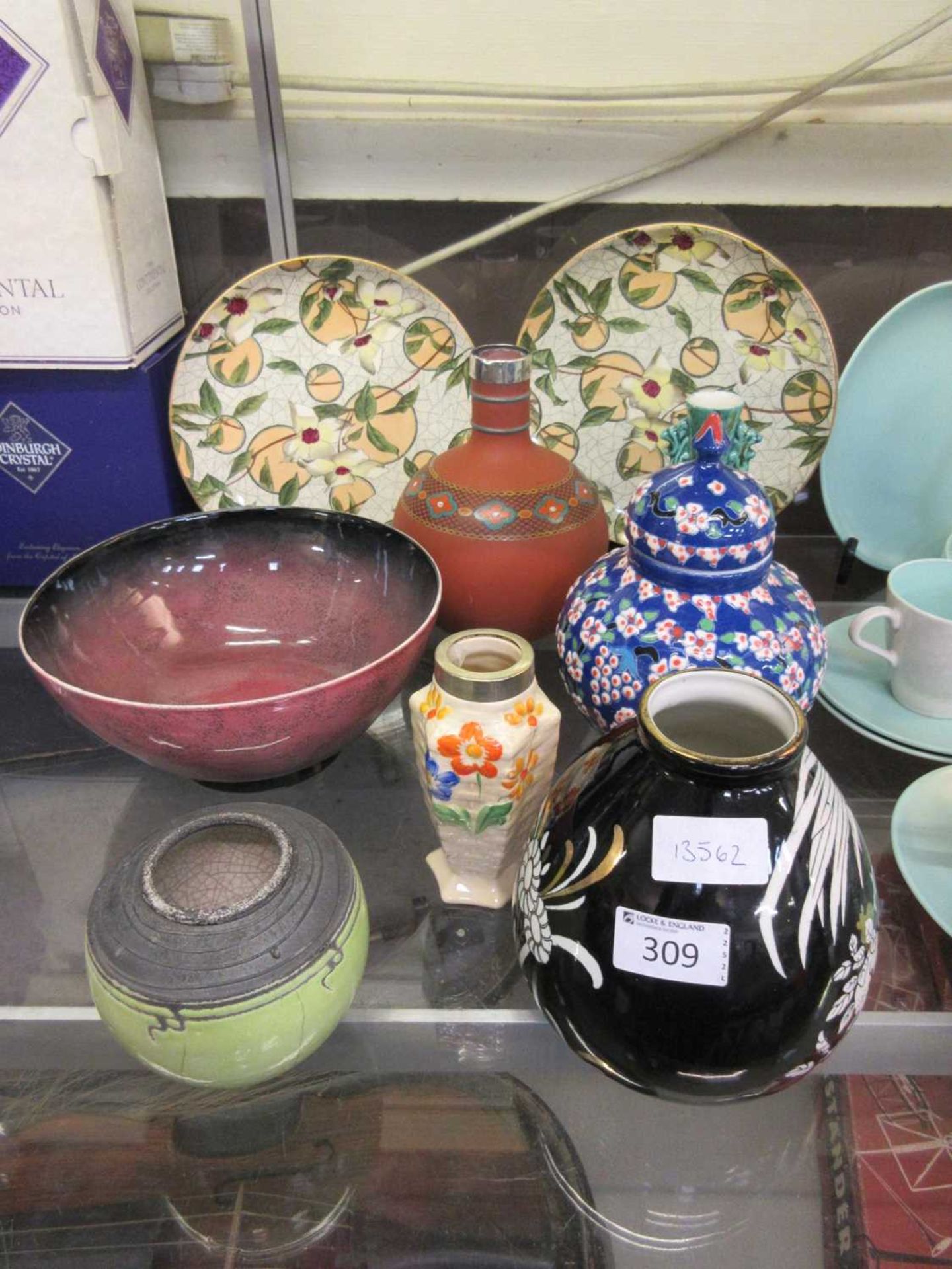 A selection of mid-20th century ceramic ware to include Carlton Ware, etc