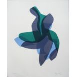 HELAINE BLUMENFELD (American, b.1942) 'Tango', 2010, lithograph in colours, signed, titled and
