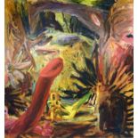 ANTHONY DALEY (British, b.1960) 'Still life Saskia', oil on canvas, Angela Flowers Gallery label