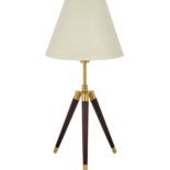 RALPH LAUREN TABLE LAMPS, a pair, 81cm H, with shades. (2)