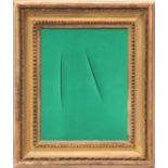 LUCIO FONTANA 'Concetto Spaziale', 1959, rare pochoir, published in Paris by San Lazzaro, 31cm x