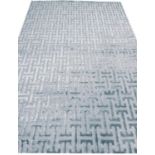 CONTEMPORARY ART DECO DESIGN SILK CARPET, 370cm x 270cm