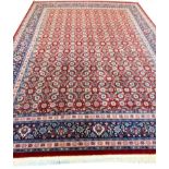 FINE PART SILK VERAMIN DESIGN CARPET, 300cm x 250cm.