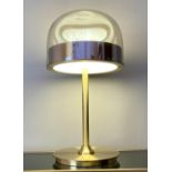 TABLE LAMP, 1950's Italian style, domed top design, 47cm H.