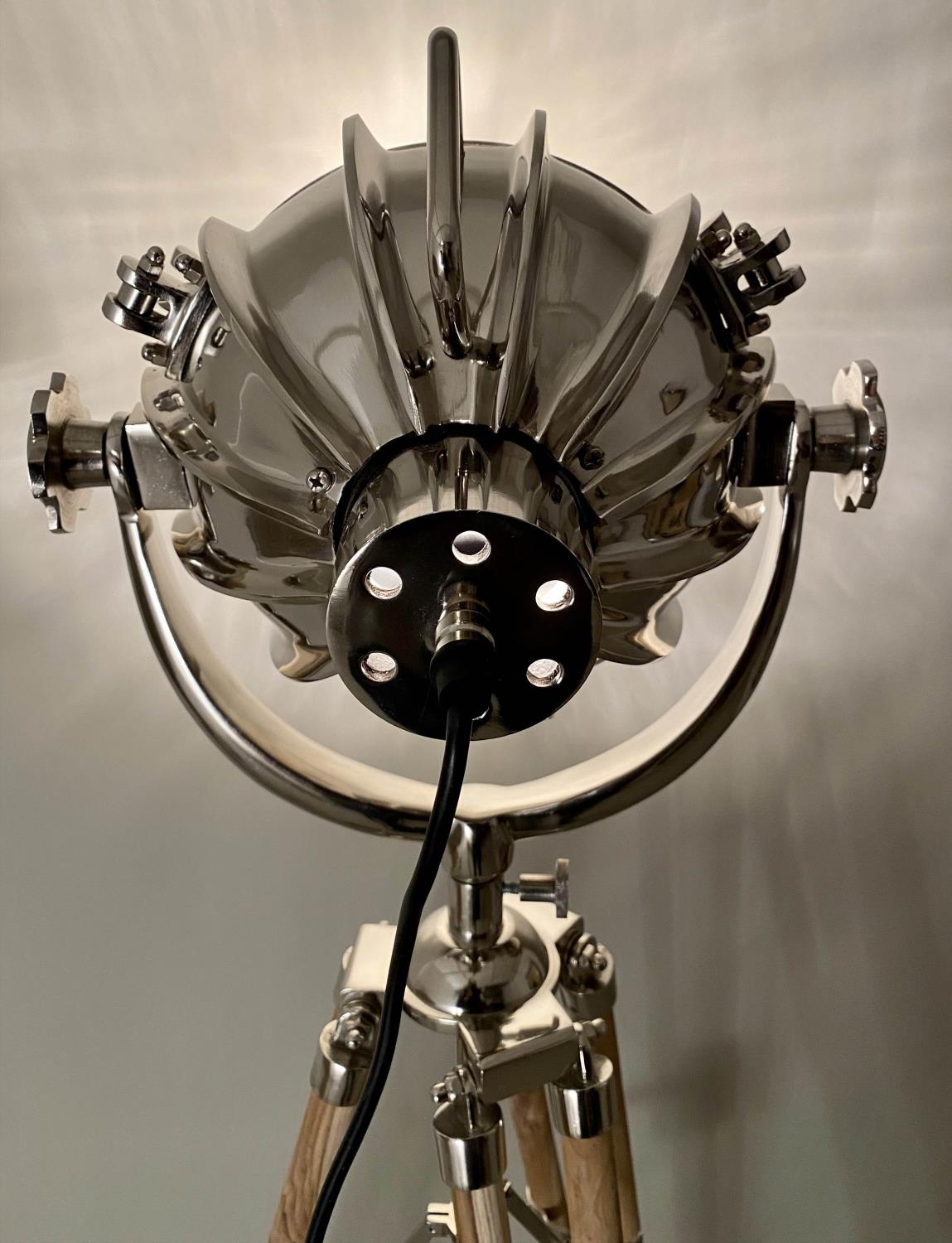FLOOR LAMP, studio style design, 153cm H. - Image 6 of 6