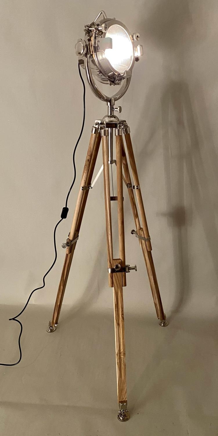 FLOOR LAMP, studio style design, 153cm H.