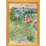 RAOUL DUFY 'Normandie', lithograph, signed in the plate, published by Place de Paris in 1954, 80cm x