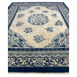 FINE ART DECO CHINESE PEKING CARPET, 312cm x 248cm.