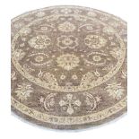 FINE FEREGHAN DESIGN CIRCULAR RUG, 250cm diam.