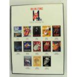 ROLLING STONES '14 on FIRE' BOX SET, of 13 lithographic posters from the 2014 Australia and New