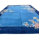 ART DECO CHINESE CARPET, 400cm x 310cm.