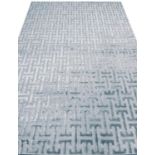 CONTEMPORARY ART DECO DESIGN SILK CARPET, 350cm x 250cm.