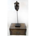 BAOULE MASK, on stand, 95cm H.