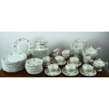ROSENTHAL TEA SERVICE 'Maria pattern' including seventeen tea cups, eighteen saucers, coffee pot,