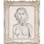 HENRI MATISSE 'Buste de Femme', 1959, photolithograph, printed by Cercle d'Art, signed and dated