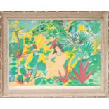 ROBERT SAVARY (French, 1920-2000) 'Le Paradis', original lithograph in colours, hand signed and