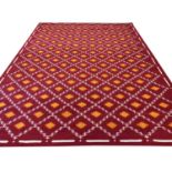 JAIPUR DHURRIE, 369cm x 281cm, 100% wool