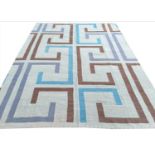 CONTEMPORARY ART DECO DESIGN KILIM, 275cm x 210cm.