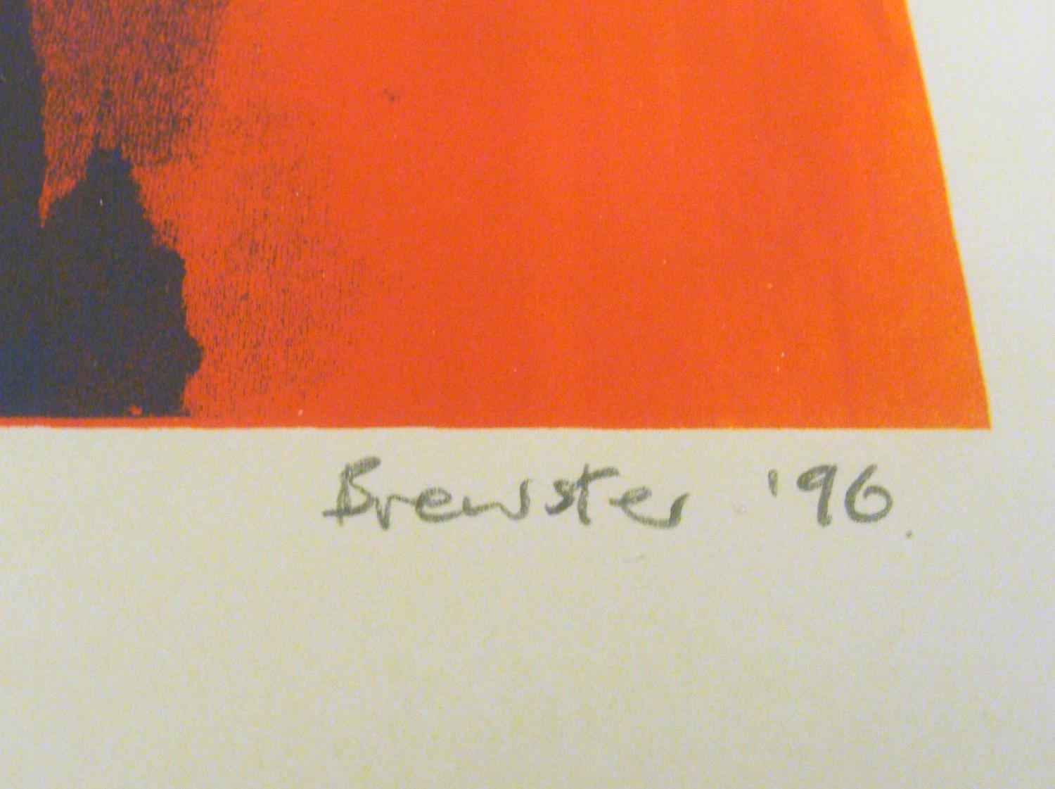 MARTYN BREWSTER (British, b.1952) 'Beauty and Sadness', 1966, a set of three monoprints, - Image 2 of 8