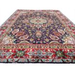 FINE PERSIAN ARDEBIL DESIGN CARPET, 397cm x 303cm.