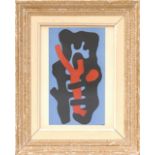 FERNARD LEGER 'Elements sur un Fond Bleu', 1949, lithograph, signed in the plate, printed by