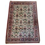 PERSIAN BIDJAR RUG, 148cm x 102cm.