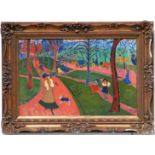 ANDRÉ DERAIN 'Hyde Park', lithograph on vellum Arches paper, suite: 'Les Fauves', edition of 1000,