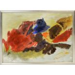 MANNER OF ASGERJORN (20th Century Continental School) 'Abstract - Untitled', oil on canvas, 35cm x