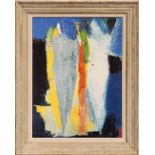 AFTER NICOLAS DE STAËL 'Abstract in Colours', affiche, reference: Maeght, 65cm x 45cm, framed and
