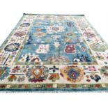 FINE CONTEMPORARY OUSHAK CARPET, 305cm x 242cm.