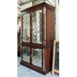 JOHN RICHARD ENTERAINMENT CABINET, 234cm x 138cm x 66cm.