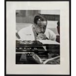 DAVID REDFERN (British, 1936-2014) 'Duke Ellington', silver gelatin print, signed in silver marker
