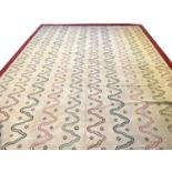 CONTEMPORARY INDIAN CARPET, 540cm x 363cm.