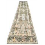 FINE C.F.A. VOYSEY DESIGN RUNNER, 390cm x 80cm.