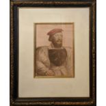 AFTER HANS HOLBEIN THE YOUNGER 'James Butler, 9th Earl of Ormond and Ossory', 40cm x 30cm, 78cm x