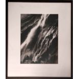 EDWIN SMITH (British, 1912 ? 1971) 'Waterfall', gelatin silver print, signed verso, 40cm x 30cm,