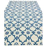 CONTEMPORARY IZNIK DESIGN SILK AND WOOL CARPET, 300cm x 200cm.