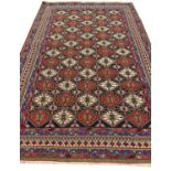 PERSIAN QASHQAI SOUMAK RUG, 205cm x 135cm.