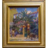 WALTER BAYES (British 1869 ? 1956) 'Villas at Le Lavandon', oil on board, signed upper left,