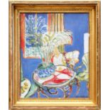 HENRI MATISSE (French, 1869 ? 1954) 'Blue French Interior', quadrichrome, signed in the plate,