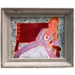 HENRI MATISSE (French, 1869 ? 1954) 'Reclining Woman in Chair', offset lithograph, 1946, signed in