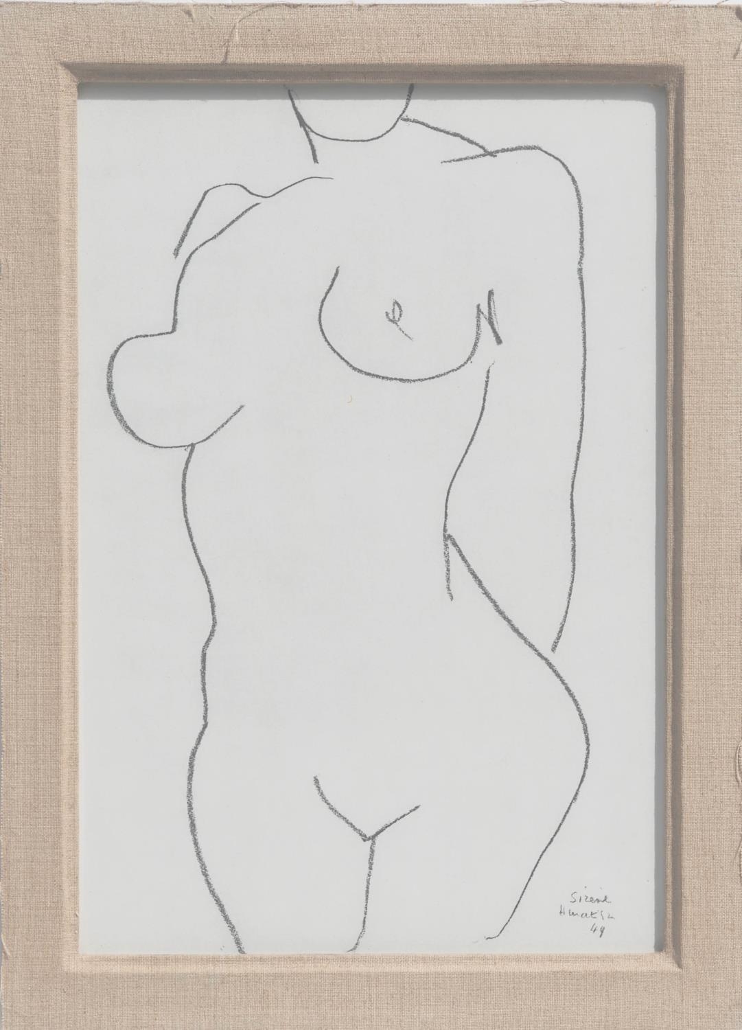 HENRI MATISSE (French, 1869 ? 1954) 'Nude', heliogravure, signed in the plate, printed by Draeger